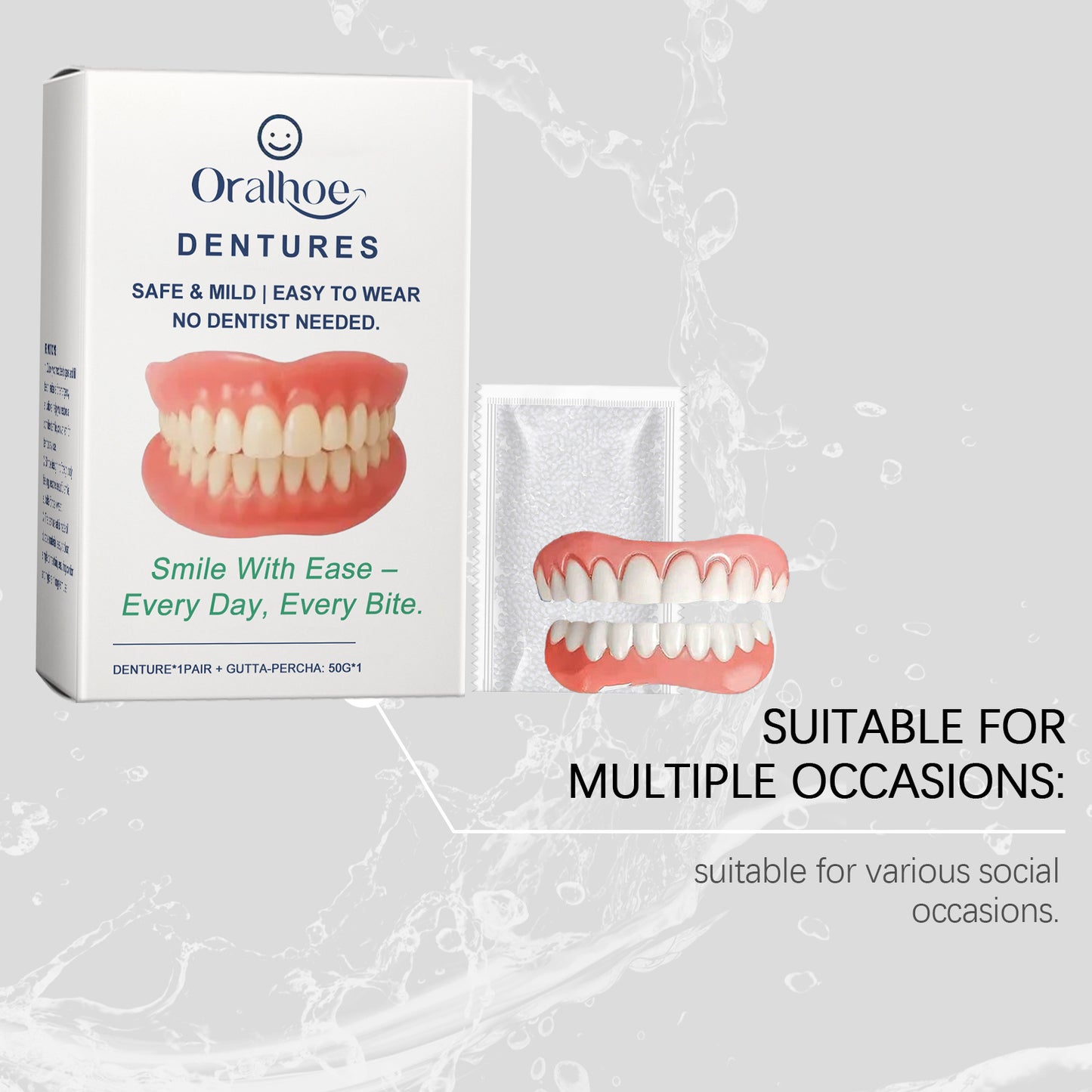 Silicone Dentures Suit Improve The Beauty Of Smile