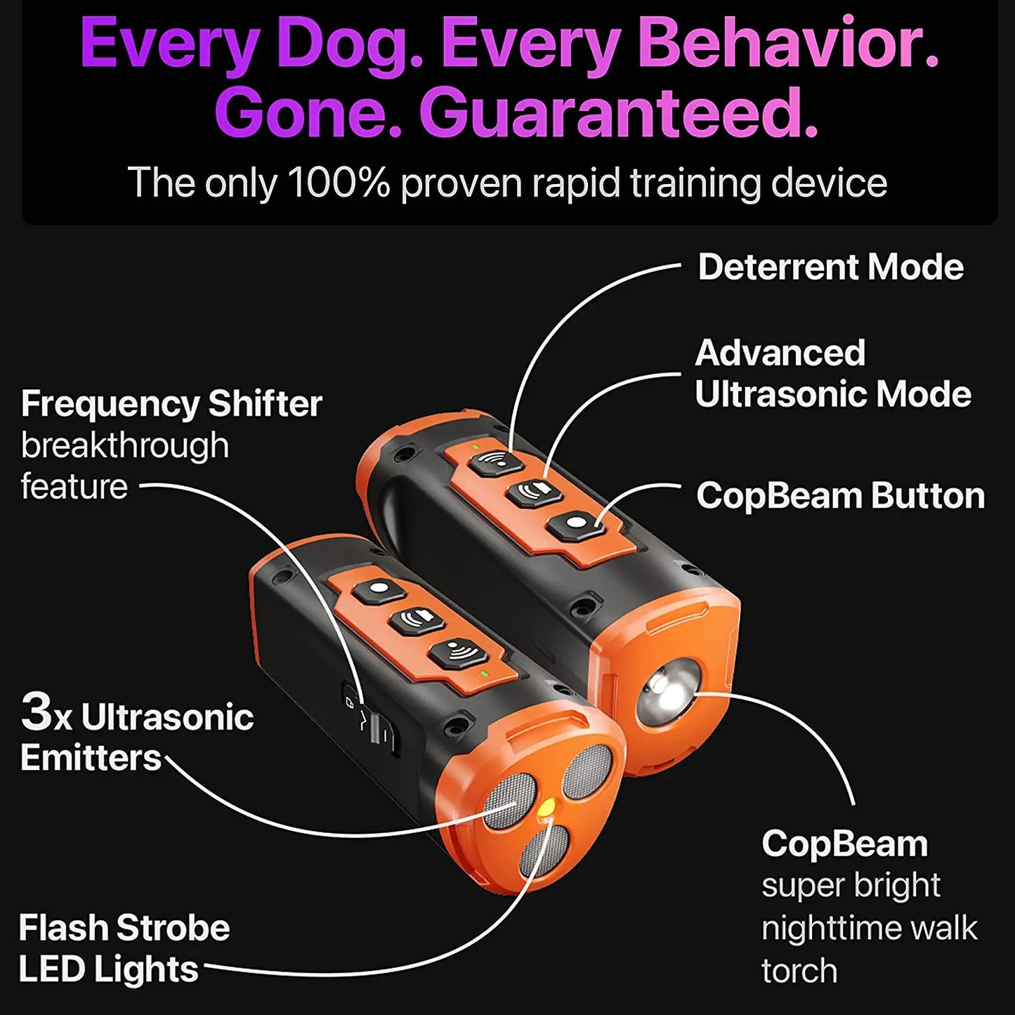 PawGuard Ultrasonic Dog Trainer