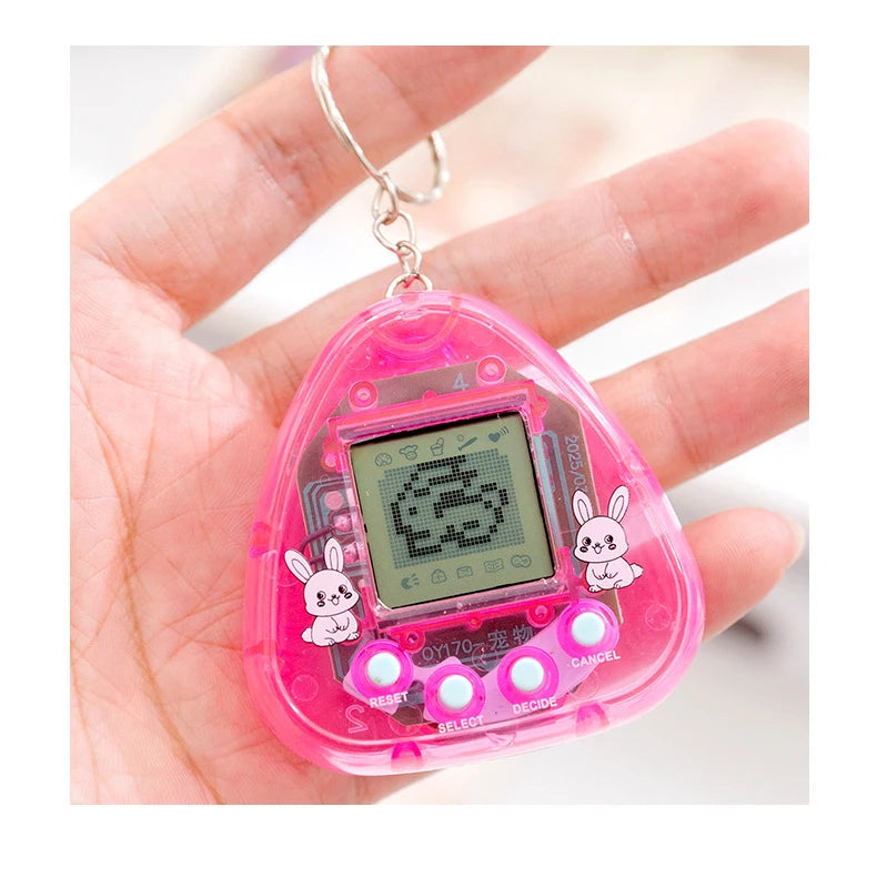 1PC Transparent Electronic Pets Nostalgic 168 Pets In One Virtual Cyber Digital Nostalgic Funny Toys Pixel Funny Play