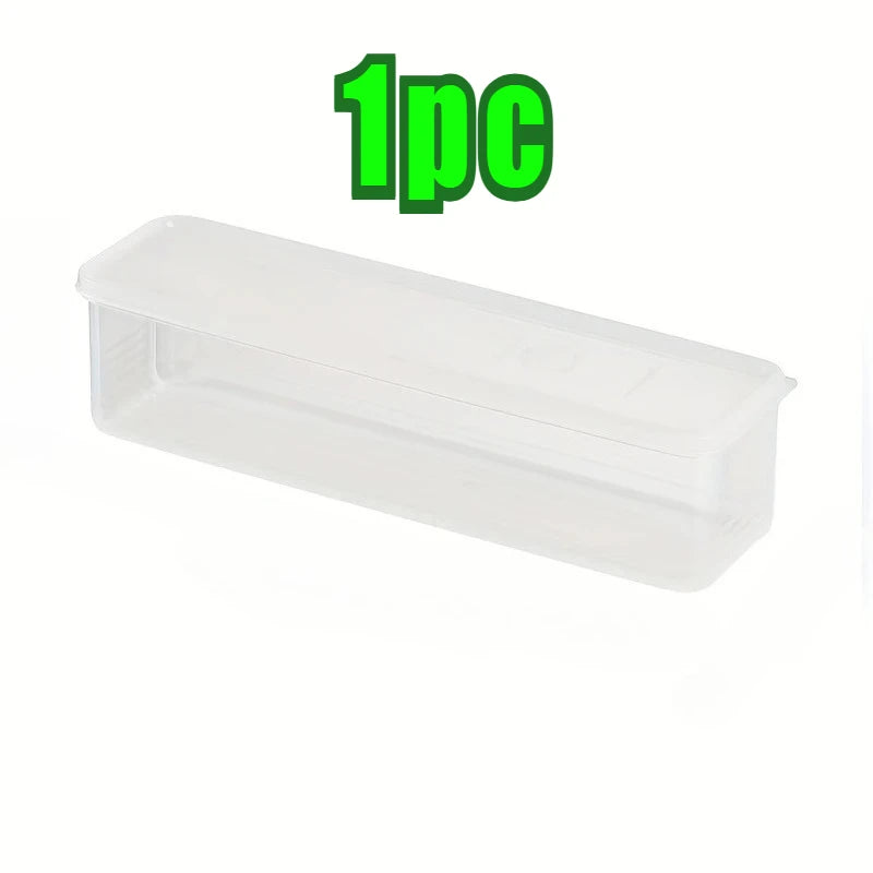 Refrigerator fresh-keeping storage box, fresh-keeping artifact,Small Food Preservation Boxes,Transparent Sealed Storage Box